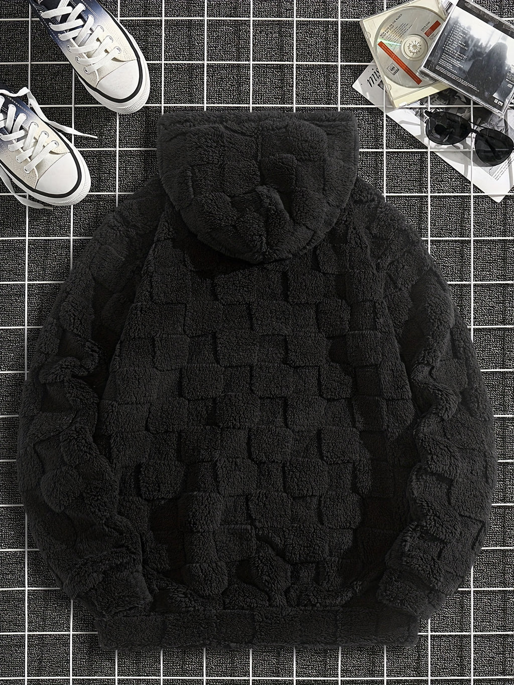 FORI® PLAID VIGIL™ HOODED SPORTS JACKET - FORI