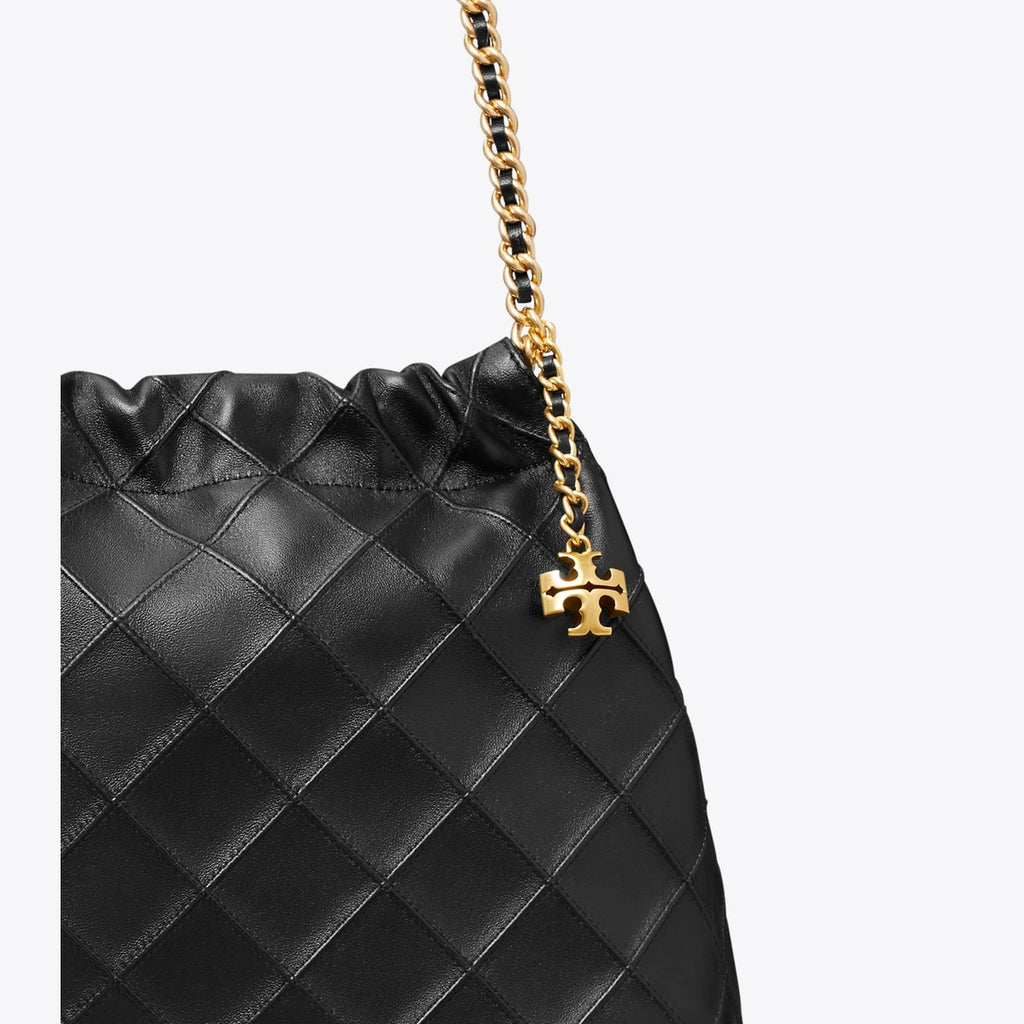 FORI® — ÉCLAT NOIR™ Quilted Hobo Bag - FORI