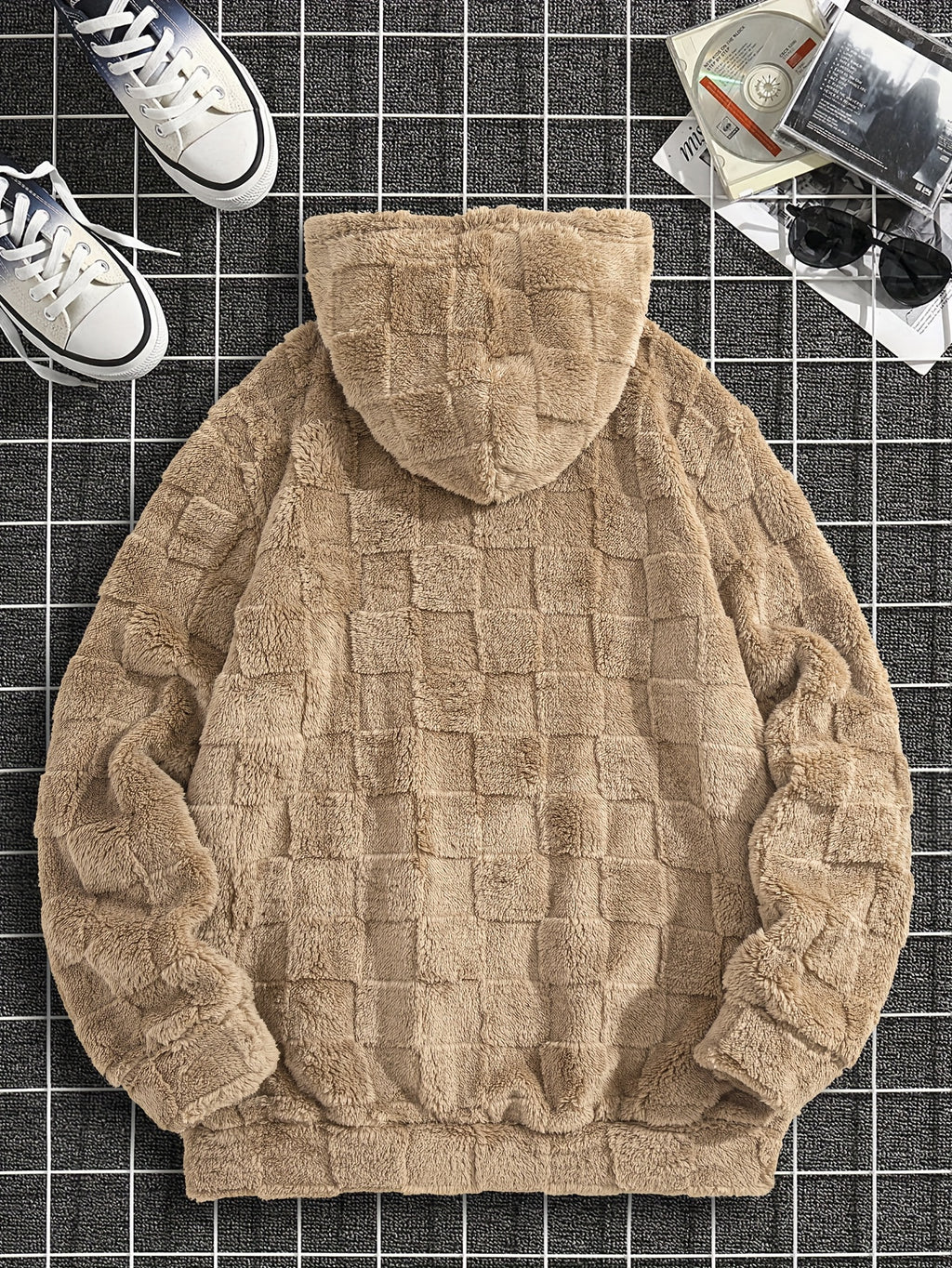 FORI® PLAID VIGIL™ HOODED SPORTS JACKET - FORI