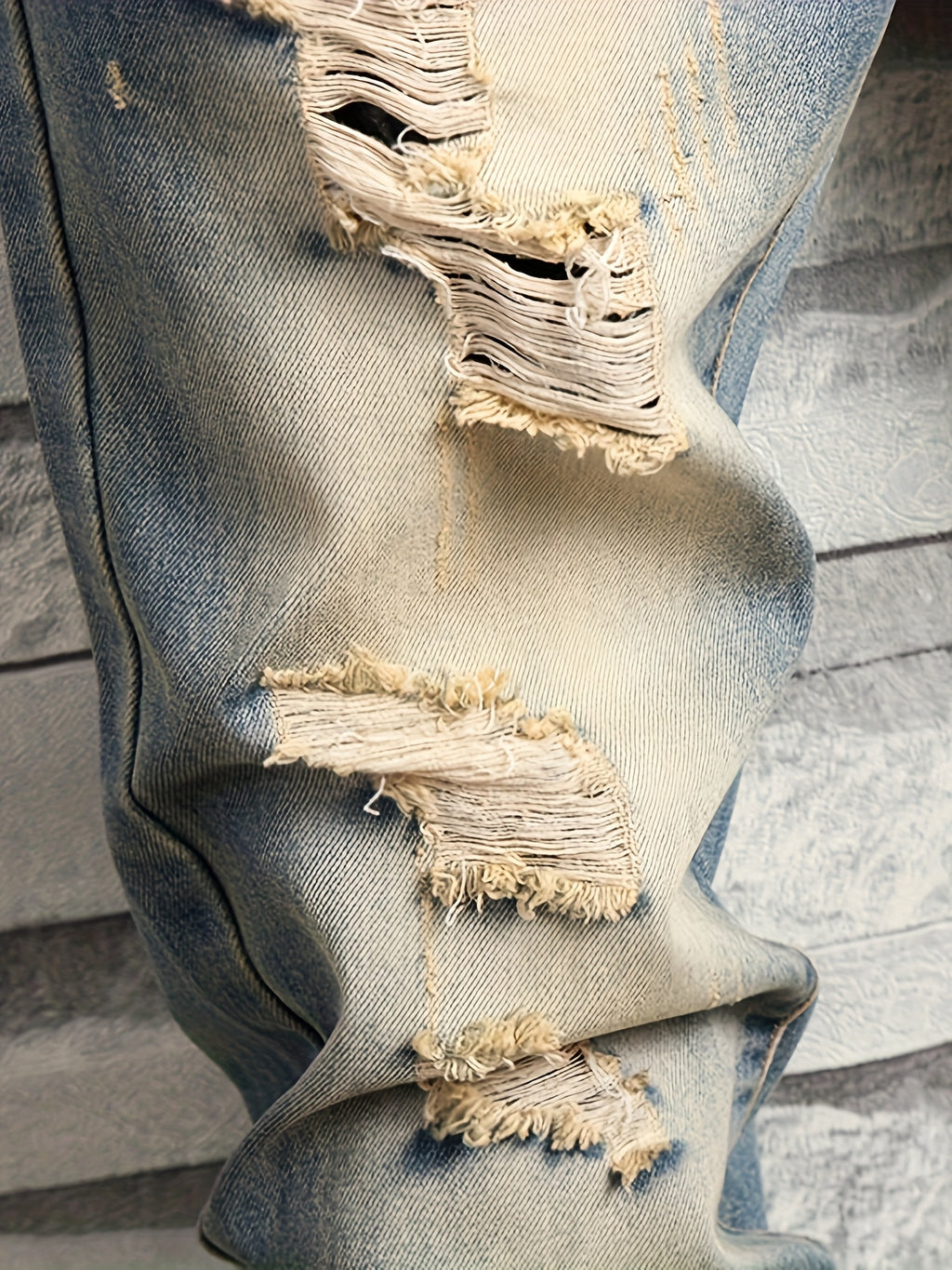 FORI® — Côte d’Azur Fray™ Slim - Fit Distressed Jeans - FORI