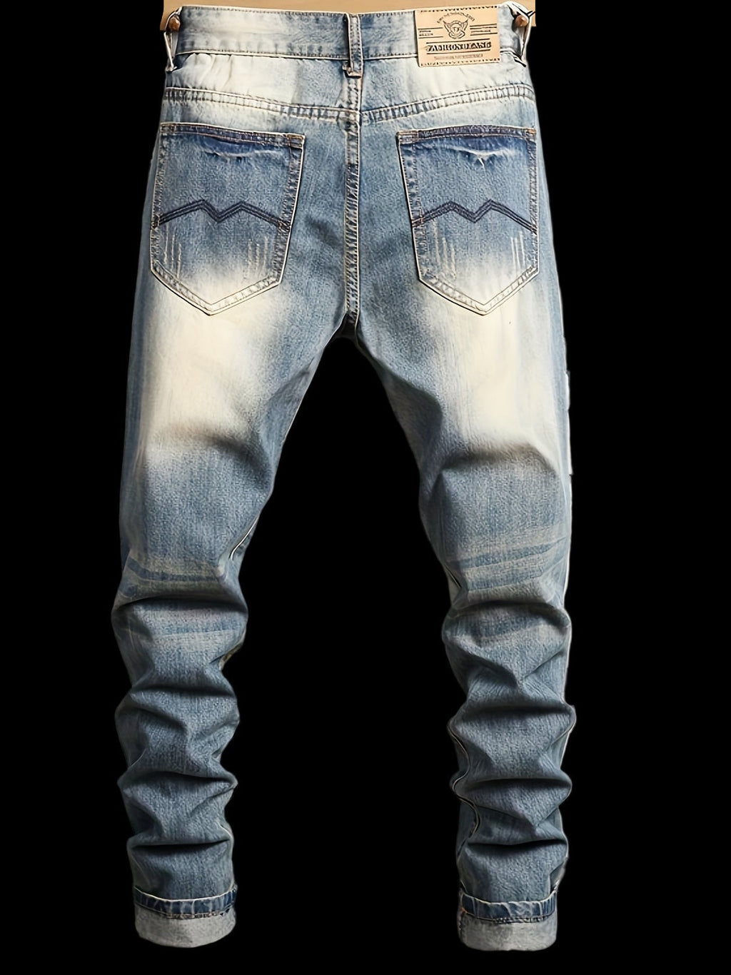 FORI® — Côte d’Azur Fray™ Slim - Fit Distressed Jeans - FORI