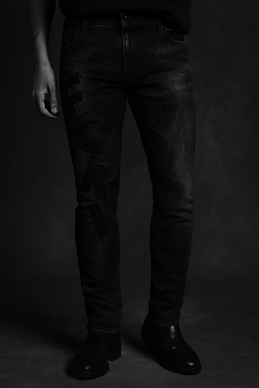 NOIR ITALIEN SKINNY JEANs - FORI