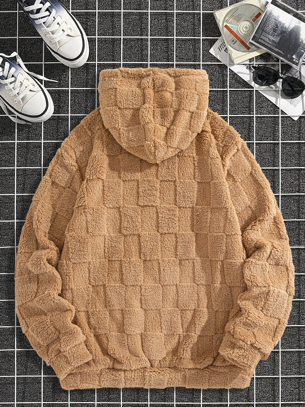 FORI® PLAID VIGIL™ HOODED SPORTS JACKET - FORI