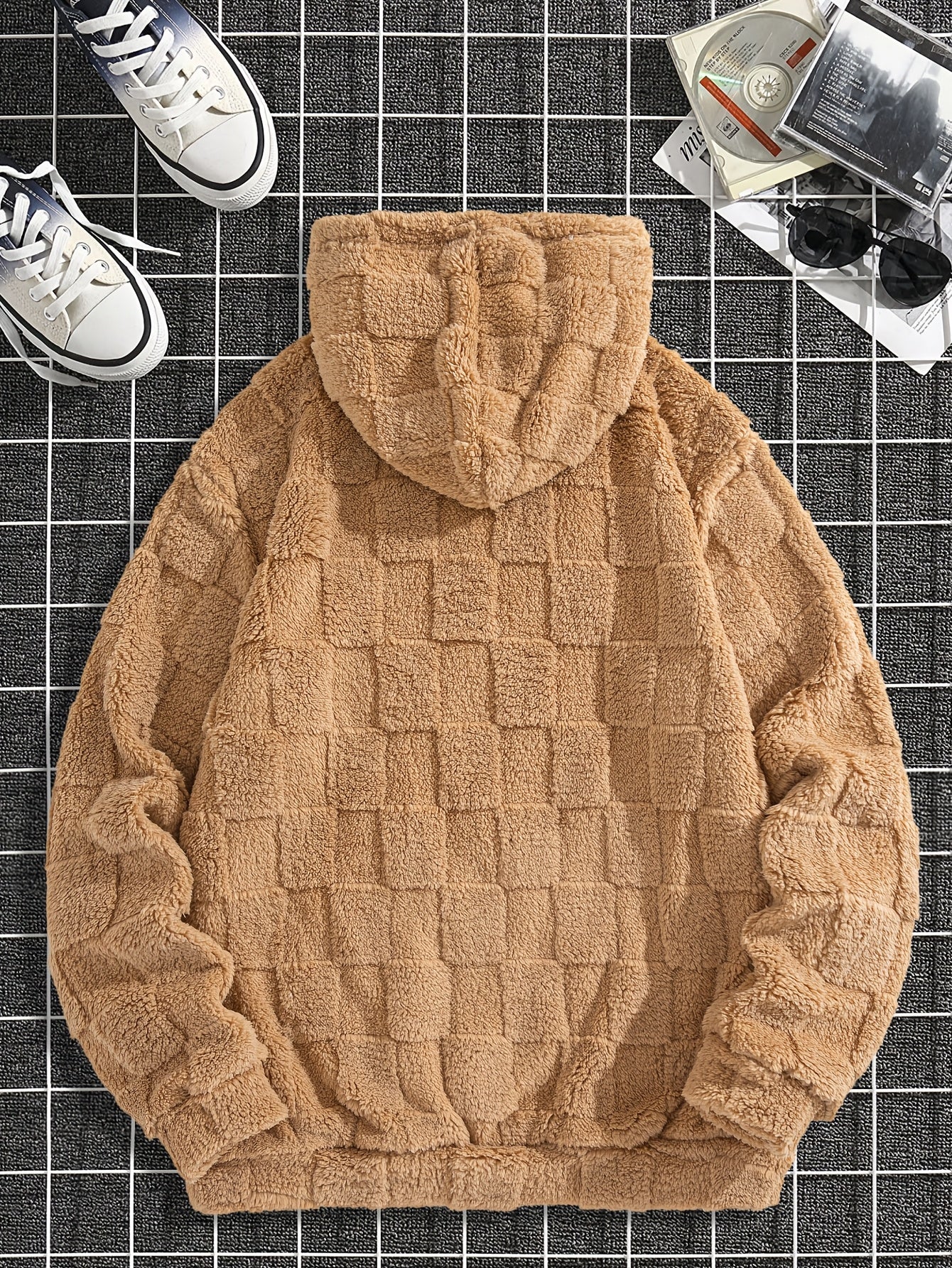 FORI® PLAID VIGIL™ HOODED SPORTS JACKET - FORI