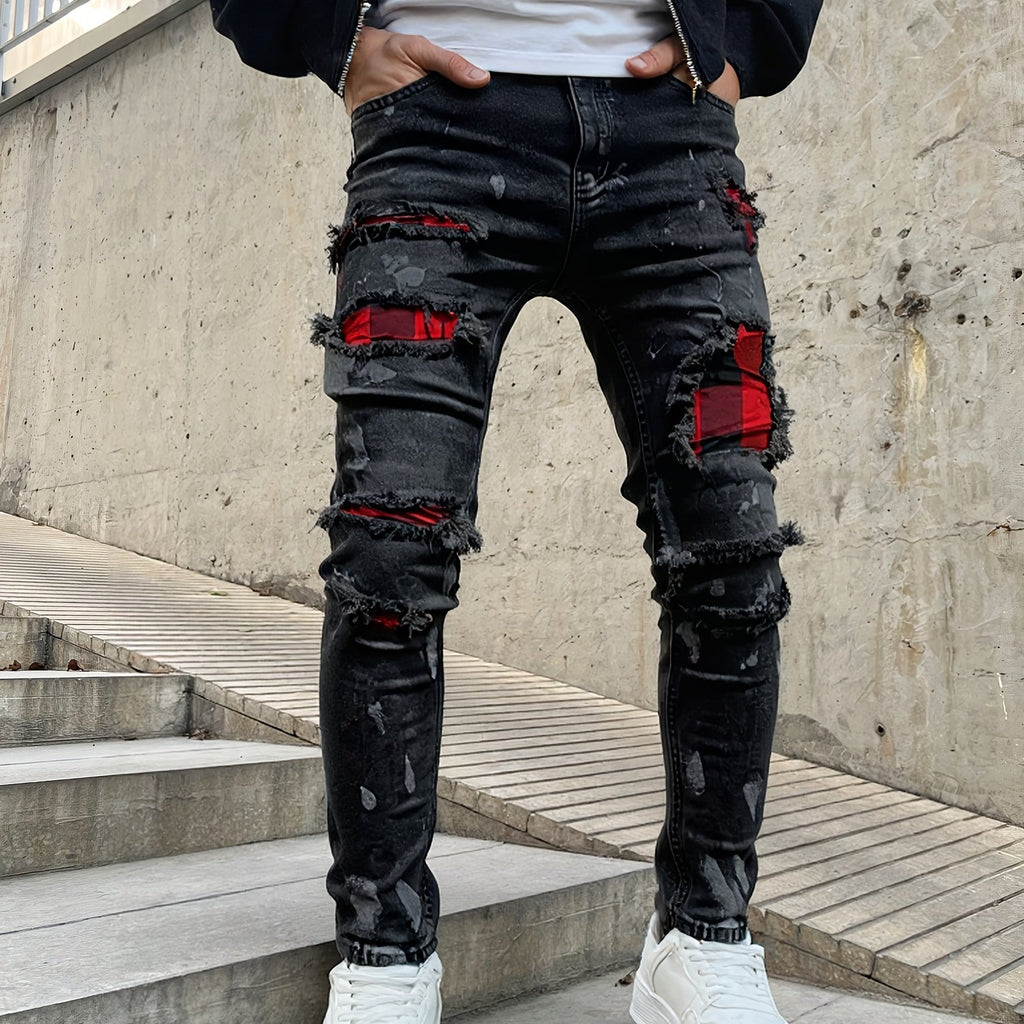 FORI® Montreux Drift™ Slim - Fit Distressed Denim Pants - FORI