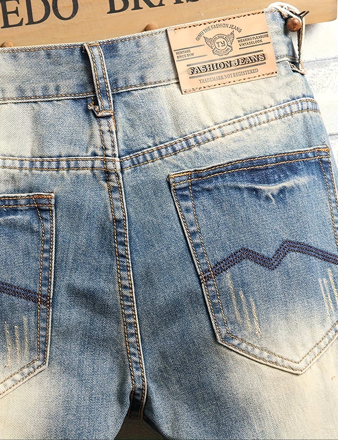 FORI® — Côte d’Azur Fray™ Slim - Fit Distressed Jeans - FORI